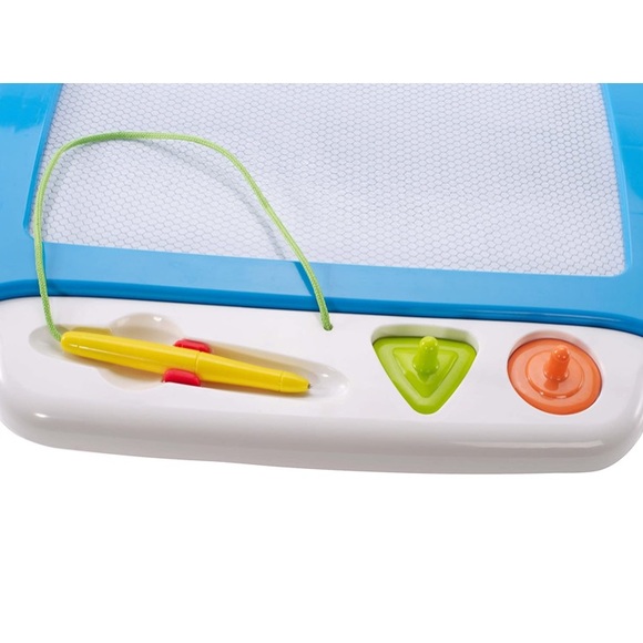 Fisher-Price Classic Doodler with 2 Stampers Blue Orange - Picture 5 of 10